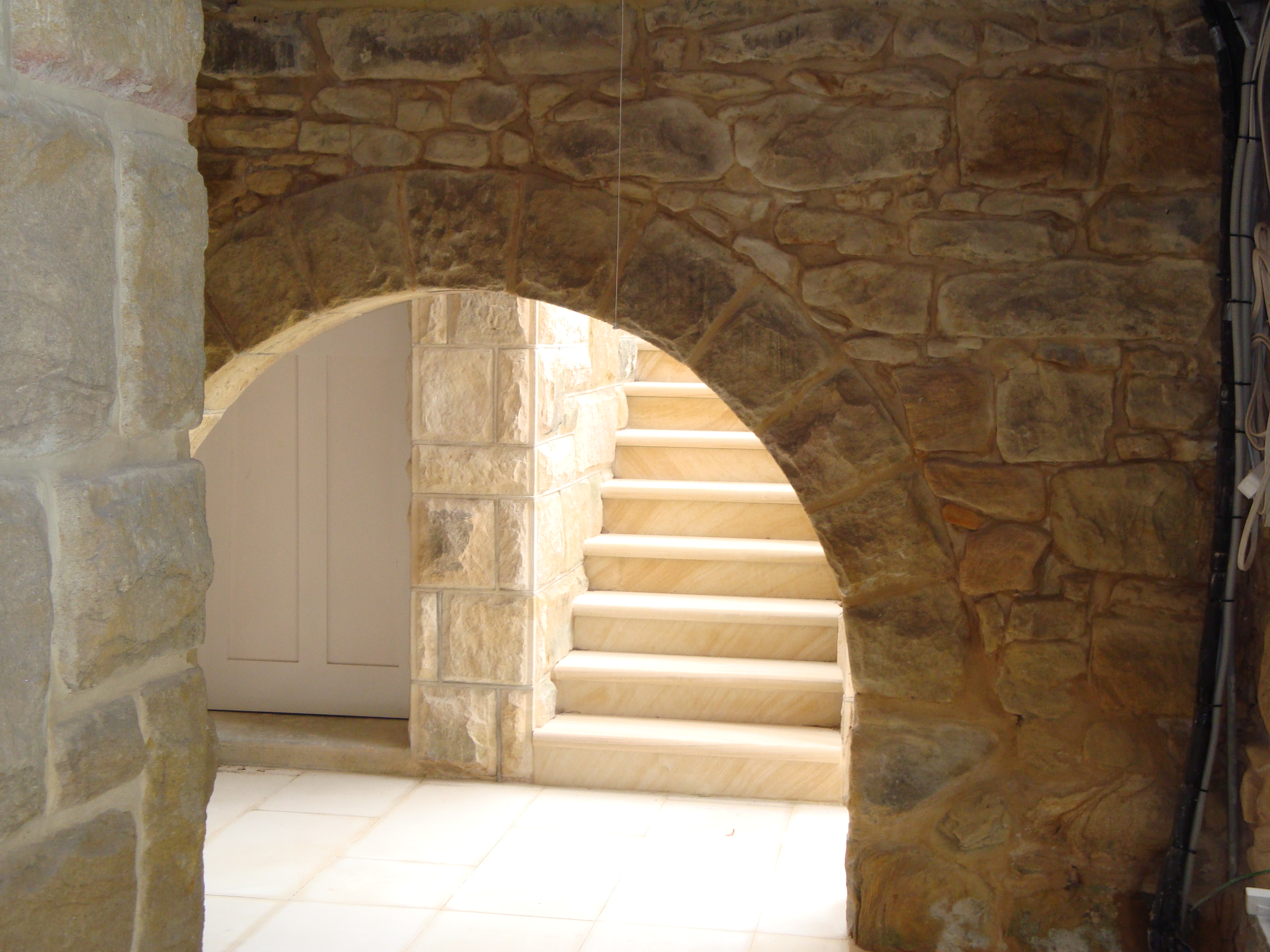 Large arch in shade and sun