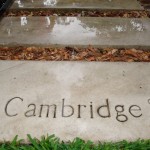 Like carving,- lettering and images can identify a place, and also imply an atmosphere of uniqueness.