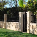 The addition of piers or pillars to boundary fencing can enhance the appearance with integrity or prestige.
